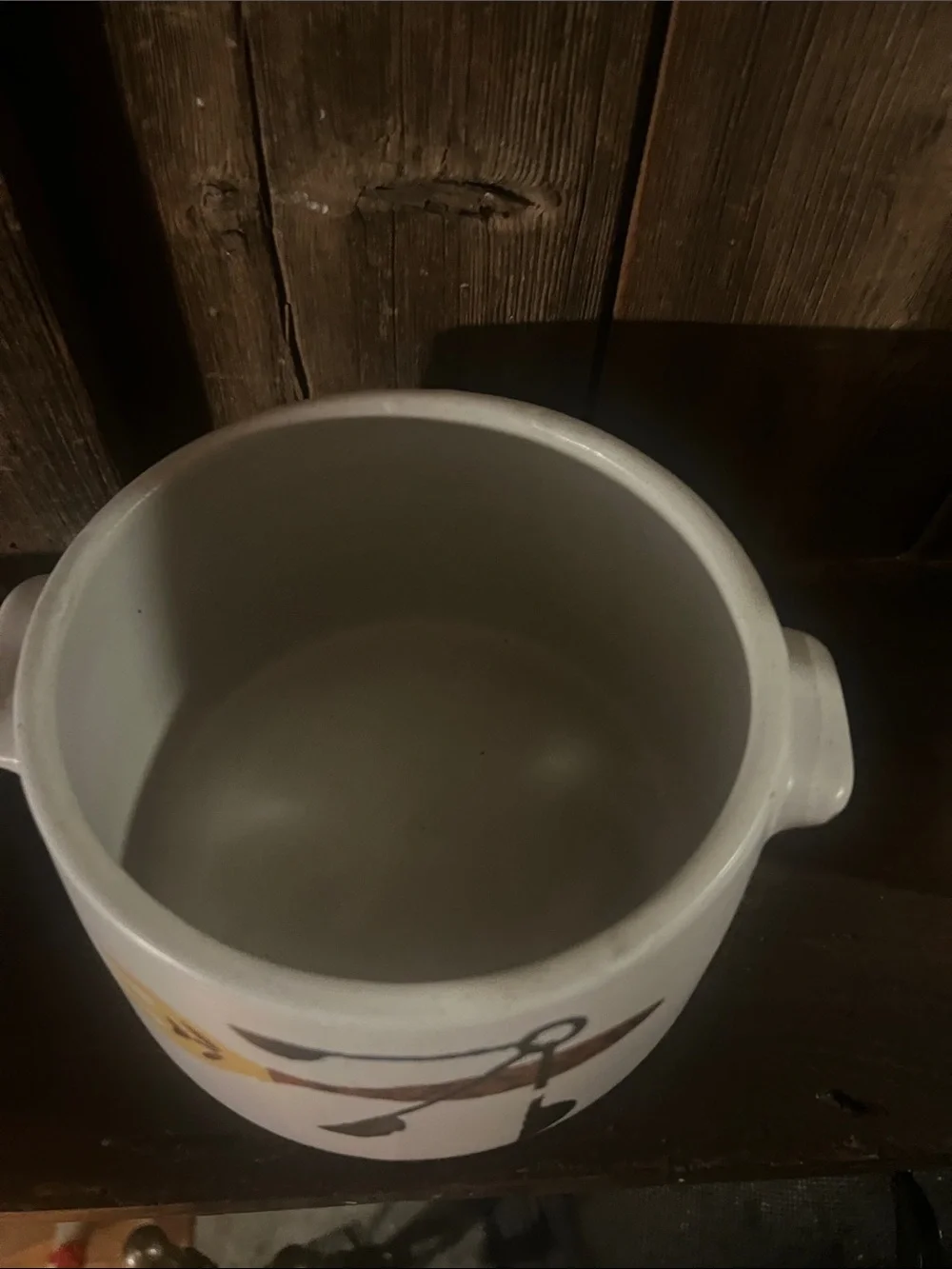 1960s WESTBEND Mid Century Modern Stoneware‎ Bean Pot